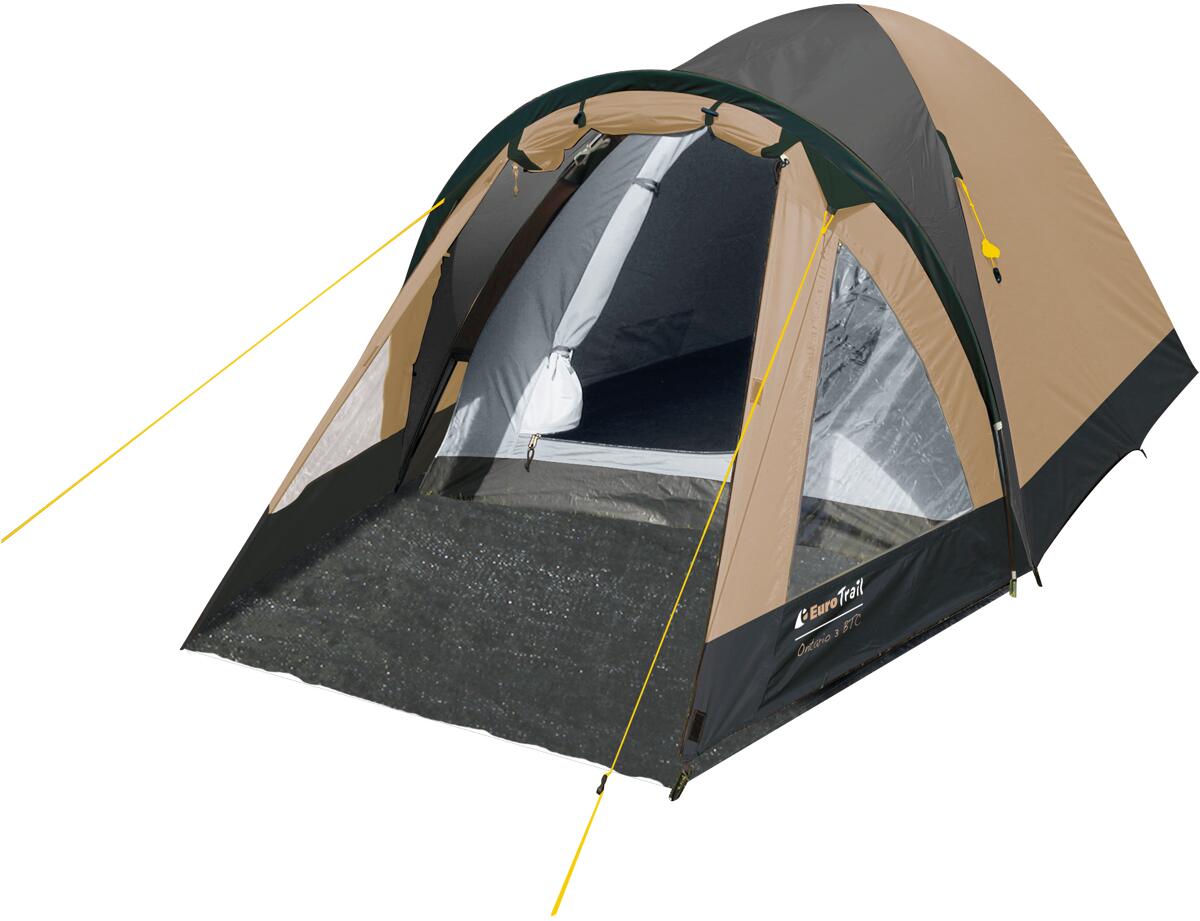 EuroTrail Ontario Kuppelzelt, beige, 2-Personen