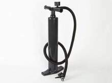 dwt Quick-Air-Press Luftpumpe mit Manometer, schwarz