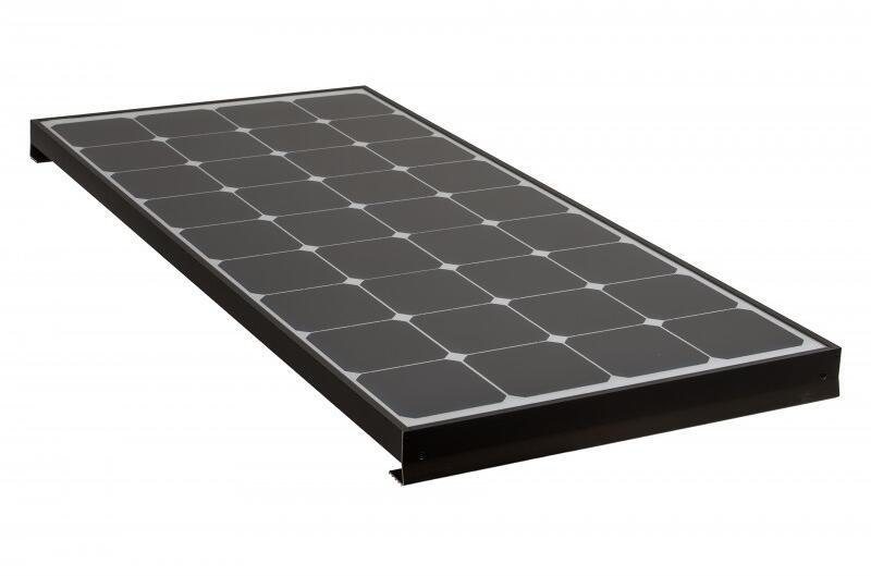 Antarion Black Booster-Solarmodul, 120W, schwarz