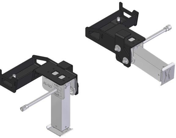 AL-KO Hubstütze ClickFix, hinten für Fiat Ducato ab Bj. 2006