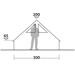 Robens Prospector Shanty Firstzelt, 6-Personen, 300x250cm, khaki