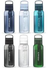 LifeStraw Go Wasserflasche aus recyceltem Kunststoff mit Filter, 1L