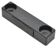 Brugger Magnetbeschlag zum Anschrauben, 50x12x10 mm, schwarz