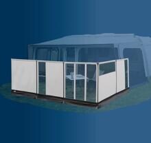 Wigo ROLLI PLUS WINDSCHUTZ PANORAMIC MODUL 1 (Ende rechts)