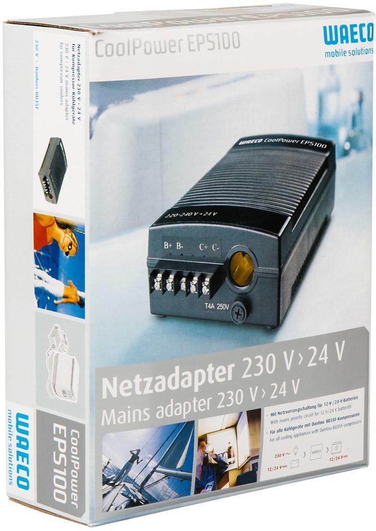 Dometic EPS-100 Netzadapter, 24/230V, 4A/100W, IP20 bei Camping Wagner  Campingzubehör