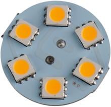 Carbest LED G4 Leuchtmittel, 120 Lumen, 9 warmweiße SMD, 10-30V / 1,5W