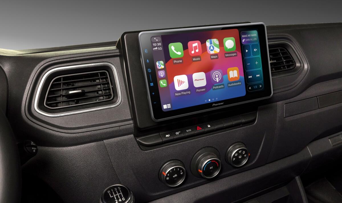 Pioneer SPH-EVO98DAB-RM Mediacenter mit 9"-Touchscreen, inkl. Einbaukit für Renault Master