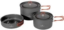 Robens Basecamp Pro Keramik Kochset XL, 5-teilig, grau