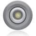 Carbest LED Spot mit Touchschalter, 12V, Ø70mm, ABS, silbermatt