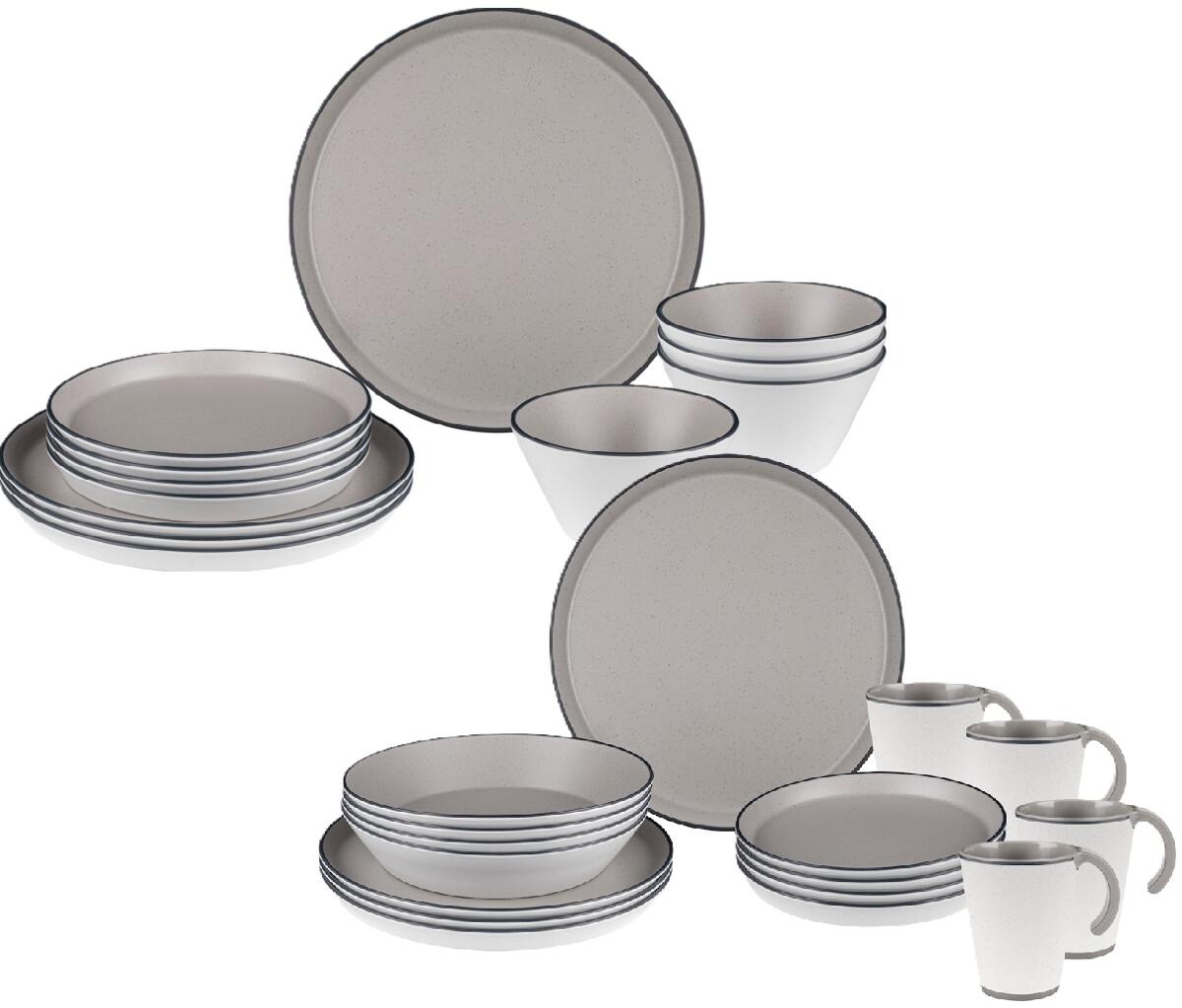 Brunner Campinggeschirr Set Brunner Khadi Geschirrset – 15-teiliges Campinggeschirr Für Outdoor & Reise
