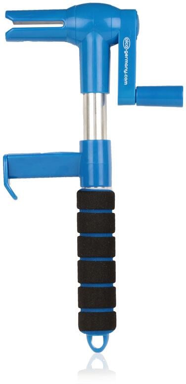 Alca Zurrgurtaufroller bis 50mm Gurtbreite, blau/schwarz