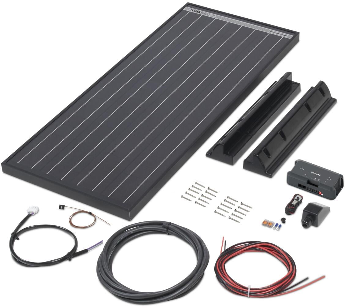 Büttner Elektronik Black Line MT MC Solar-Komplettanlage, MT 80 MC, 80Wp
