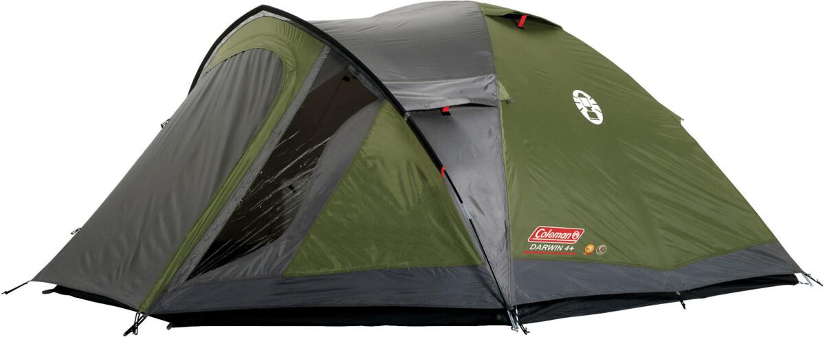 Coleman Darwin Plus Kuppelzelt, 4-Personen, 340x280cm, grün