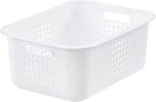 SmartStore Basket 15 Recycled Aufbewahrungskorb, weiß, 10 L