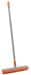 Bürstenmann Gummibesen, 75-130cm, orange/grau