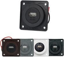 Berker Integro Flow/Pure USB-Ladesteckdose, 12V