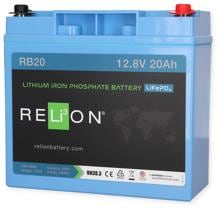 Relion RB20 Lithium-Batterie, 20Ah