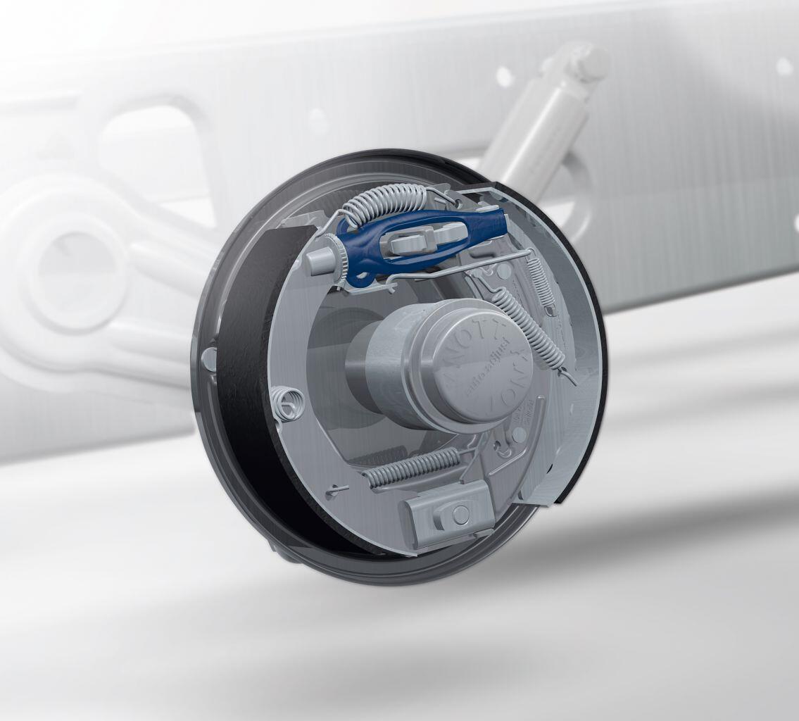 Knott ANS, Bremse selbstnachstellend, 250 x 40, für Typ 25-2025 bei ...