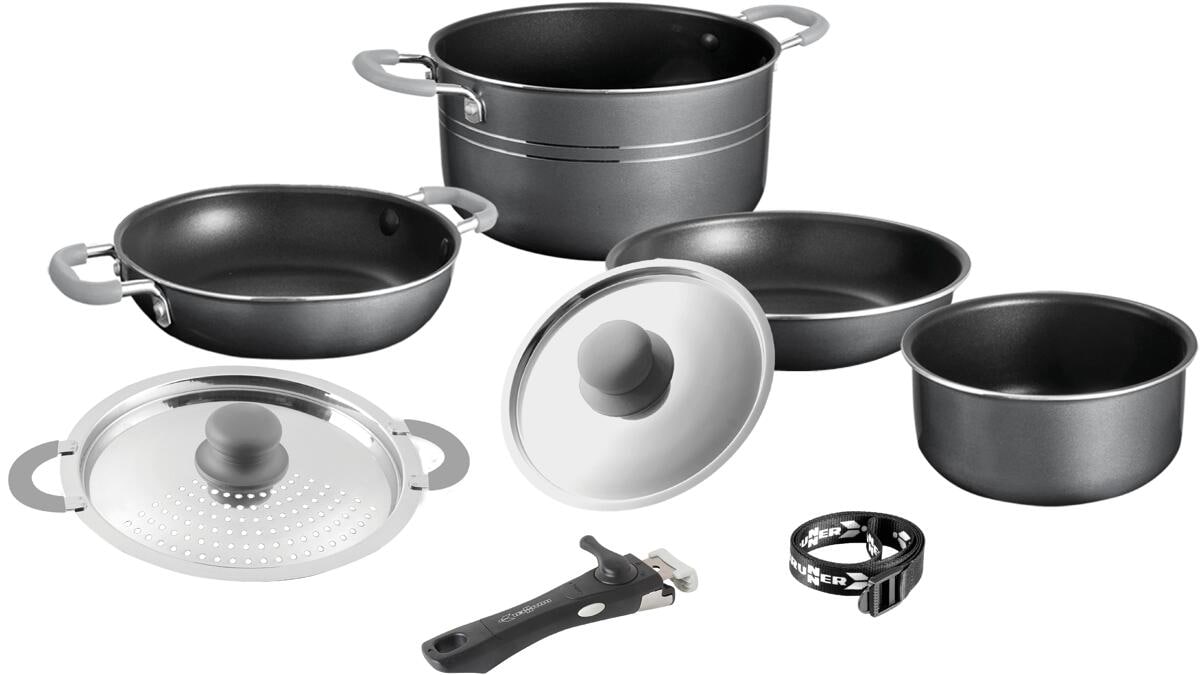 Brunner Flavor Kochtopfset, 8-teilig, Ø20cm