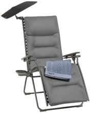 Lafuma Relax all in 1 Evolution BEC Relaxsessel, grau, inkl. Zubehör