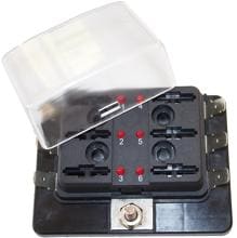 Büttner Elektronik 6-FS Sicherungshalter mit LED