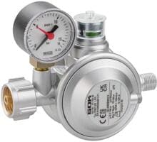 GOK Gasregler (KLF x G1/4LH-KN UEDS Man.) 1,5kg/h, 50mbar