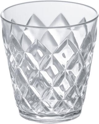 Koziol Crystal Trinkglas, crystal clear, 250ml