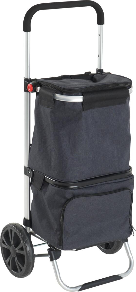 Wecamp Trolley Cool Shopper Einkaufstrolley, grau