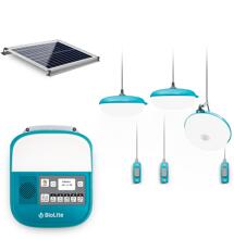 BioLite SolarHome 625 Off-Grid Solarsystem, 24,3 Wh Li-Ion Akku und Multiroom-Beleuchtungsset