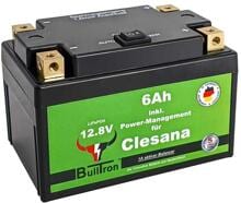 BullTron Lithium Batterie-Set für Clesana C1, inkl. Powermanagement & Anschlusskabel
