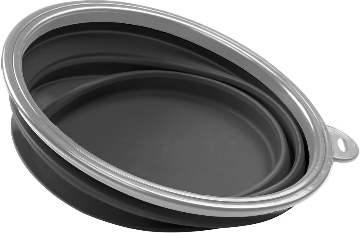 3-teilige Silikon Faltschüssel Set - 300ml, 650ml, 900ml Camping Schüsseln Mit Deckel