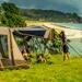 Zempire Aerodome I Pro V2 Luftzelt, 5-Personen, 300x610cm, grau/braun