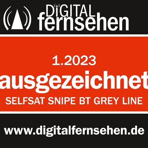 Selfsat Snipe BT Grey Line Sat-Anlage, Single-LNB, grau - Produktbild 6