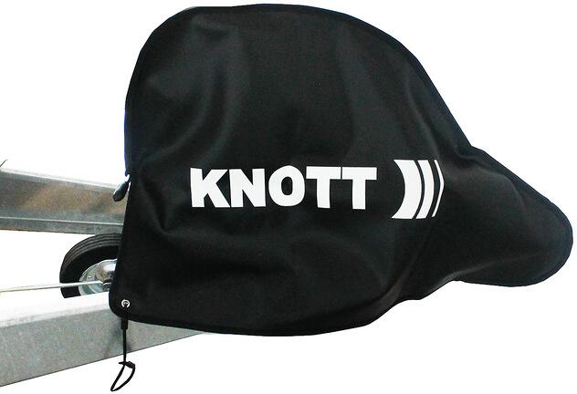 KNOTT Abdeckhaube Deichselhaube, schwarz
