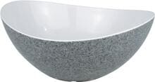 Gimex Solid Line Salatschale, 2L, grau