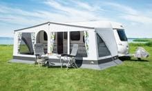 Sonnensegel Wohnwagen dwt Delta II Sonnenschutz Camping