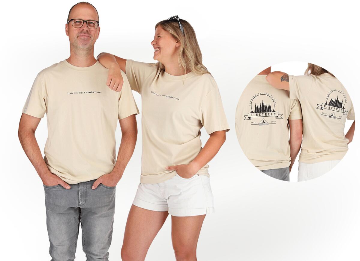 Camping Wagner T-Shirt "VANLIFE ESSENTIALS",Gr. XS