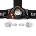 Brennenstuhl LuxPremium LED Akku Sensor Stirnlampe, 400lm