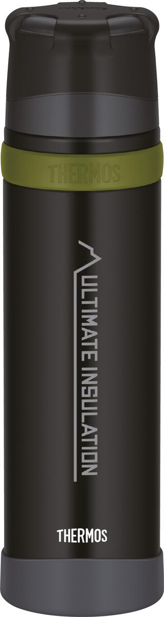 THERMOS Mountain Beverage Trinkflasche, 900ml, Black Mat