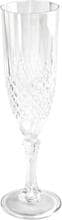 ALPINA Champagnerglas, 200ml, Kristalleffekt, 6er Set