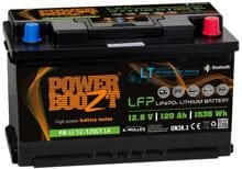 Powerboozt 120Ah L4 DIN LT Lithium-Batterie, 12,8V, 120Ah