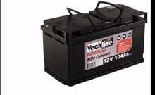 Vechline AGM 104Ah (S) AGM-Batterien, 353 x 175 x 190 mm, 104 Ah