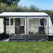 Reda Adventure Frontwandpaneel, grau/schwarz 