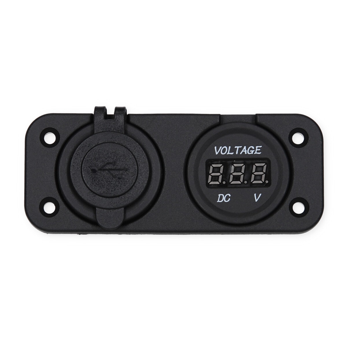 HABA BV Voltmeter mit 2x USB Anschluss, 2,1A, 12V bei Camping Wagner  Campingzubehör