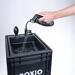 Boxio Wash Plus mobiles Waschbecken, eckig, schwarz