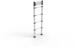 Hapro Vista Teleskopleiter, 260cm, silber