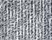 Arisol Chenille Flauschvorhang, 100x200cm, schwarz/grau/weiß
