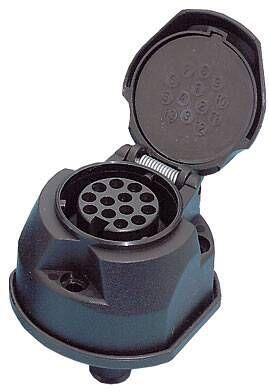 AHK-Steckdose 13-polig