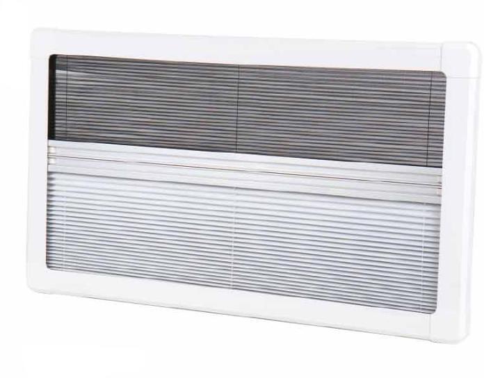 Carbest Innenrollo mit Rahmen für RW VAN, 818x315mm, weiß