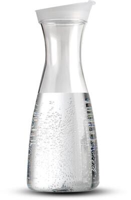 Brunner Karaffe mit Deckel, 1L, weiß